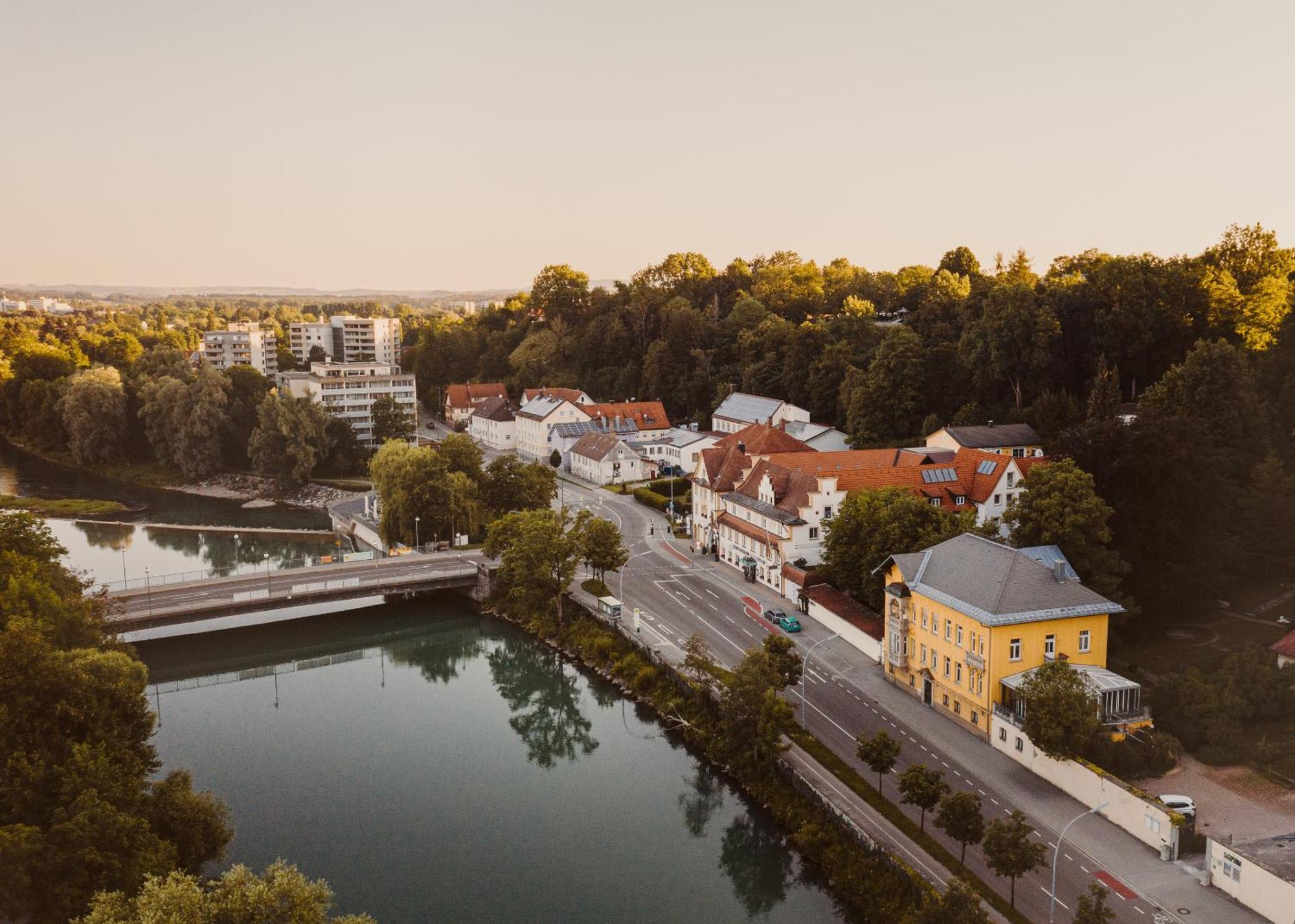 Boutique-Hotel Bayerischer Hof Kempten Bagian luar foto